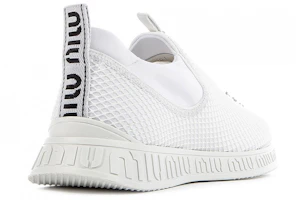 Details for (W) MIU MIU Sepatu Low-Top Nyaman 'Putih' 5S901B_3KRD_F0009
