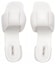 Shop (Women) MIU MIU Comfort Soft Lambskin Sandals 'White' 5XX547_LYB_F0009_F_045