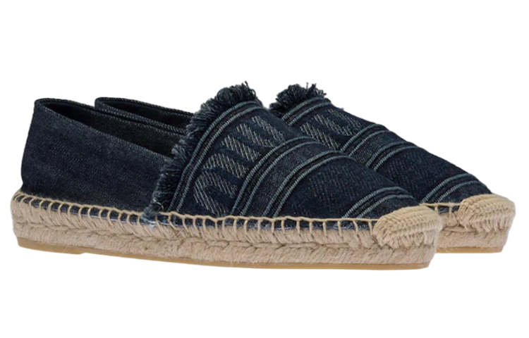 Lookbook (W) MIU MIU Alpargatas Planas de Denim 'Azul Marino' 5S748D_3L6L_F0008_F_025