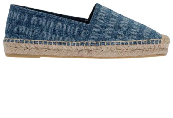 (Women) MIU MIU Denim Espadrilles 'Blue Fashion' 5S750D_3K8B_F0E93_F_025 Order (Women) MIU MIU Denim Espadrilles 'Blue Fashion' 5S750D_3K8B_F0E93_F_025