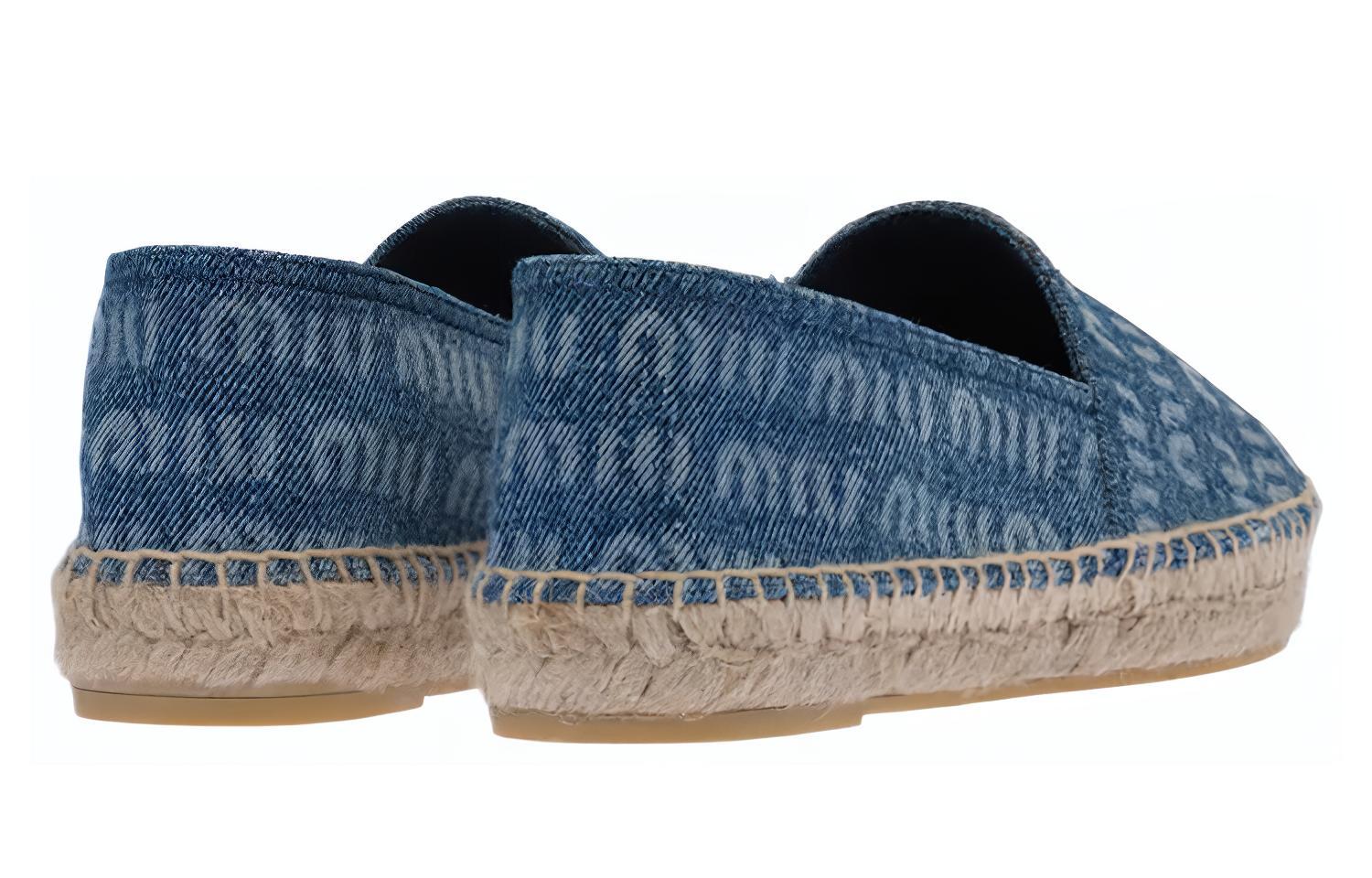 Shop (W) MIU MIU 丹宁帆布鞋‘蓝色时尚’ 5S750D_3K8B_F0E93_F_025