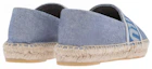 Shop (W) MIU MIU Sepatu Datar Denim 'Biru Floral' 5S745D_LMS_F0016_F_025