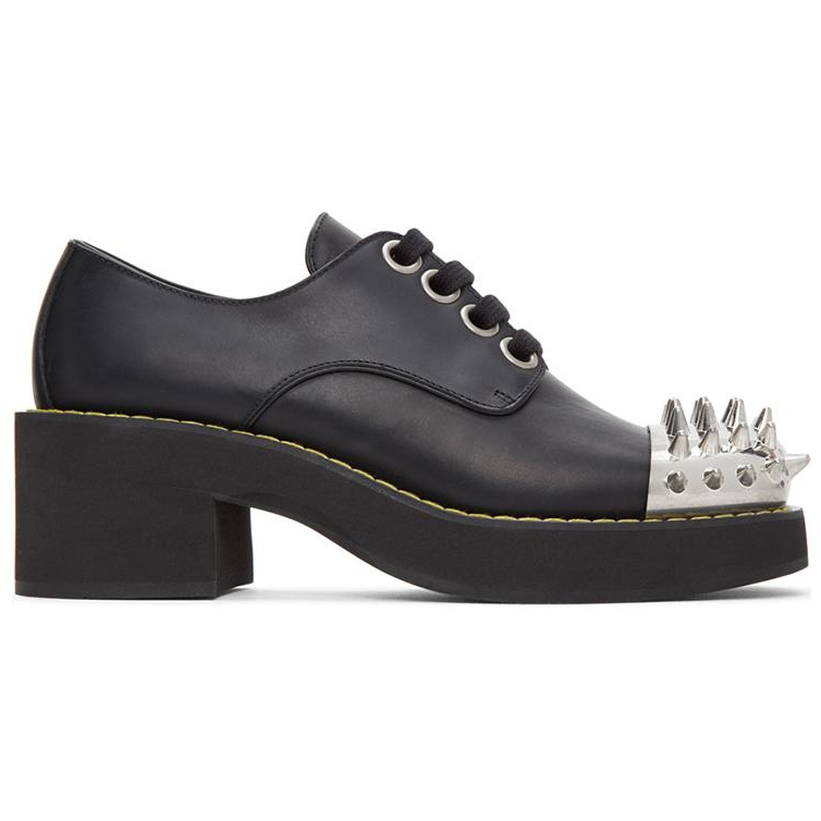 (W) MIU MIU Derby Flat 'Black' 圖 2