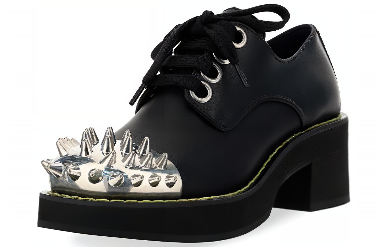 (W) MIU MIU Derby Flat 'Black' 圖 3