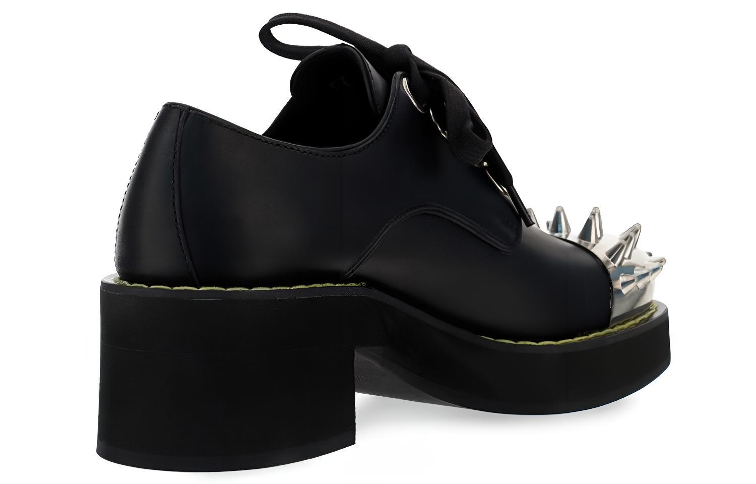 (W) MIU MIU Derby Flat 'Black' 圖 4