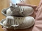 Buy (W) Sneakers Platform Kulit Lusuh MIU MIU 'Logo' 5E892DF00533G63F0009