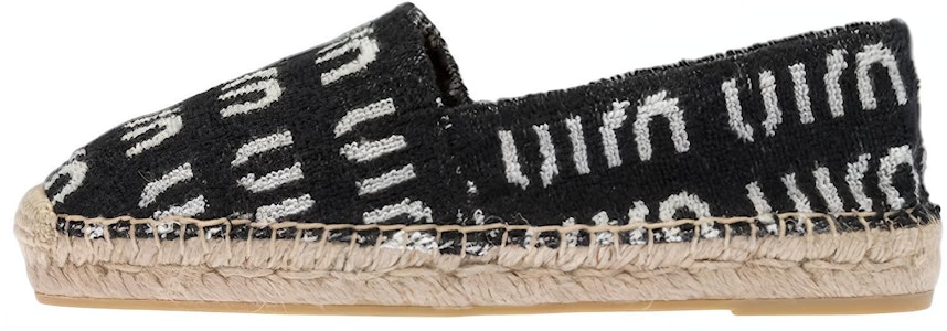 (W) 미우미우 블랙 에스파드리유 플랫 5S746D_I6E_F0TRO_F_025 Buy (W) 미우미우 블랙 에스파드리유 플랫 5S746D_I6E_F0TRO_F_025