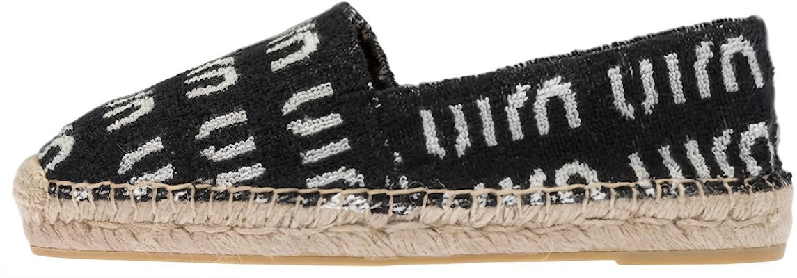 (Women) MIU MIU Espadrille Flats 'Black' 5S746D_I6E_F0TRO_F_025 Buy (Women) MIU MIU Espadrille Flats 'Black' 5S746D_I6E_F0TRO_F_025