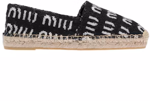 Order (W) MIU MIU Kasut Espadrille 'Hitam' 5S746D_I6E_F0TRO_F_025