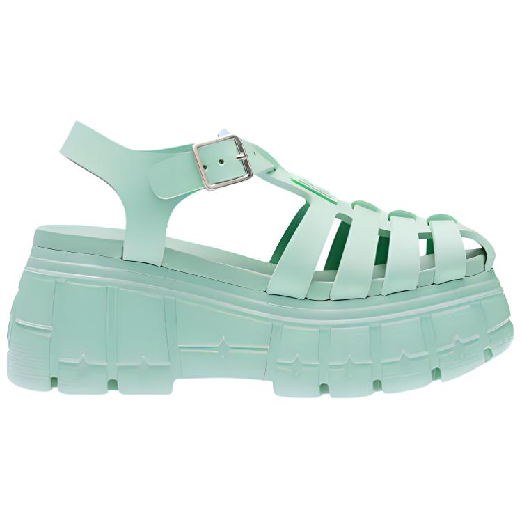 Order (W) Sandal Platform Fashion Hijau MIU MIU EVA 5X709D_3LKK_F0092_F_085