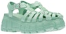 (W) MIU MIU EVA Platform 'Sandal Fesyen Hijau' 5X709D_3LKK_F0092_F_085