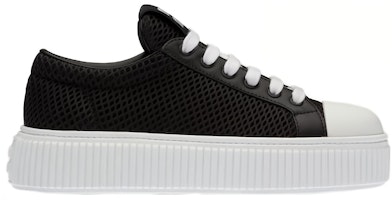 (W) MIU MIU メッシュプラットフォームスニーカー (ブラック) 5E726D_77T_F0002_F_005 Order (W) MIU MIU メッシュプラットフォームスニーカー (ブラック) 5E726D_77T_F0002_F_005