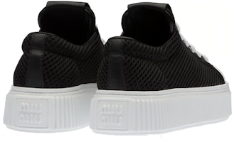 (W) MIU MIU メッシュプラットフォームスニーカー (ブラック) 5E726D_77T_F0002_F_005 Shop (W) MIU MIU メッシュプラットフォームスニーカー (ブラック) 5E726D_77T_F0002_F_005