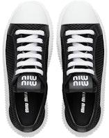 (W) MIU MIU メッシュプラットフォームスニーカー (ブラック) 5E726D_77T_F0002_F_005 Purchase (W) MIU MIU メッシュプラットフォームスニーカー (ブラック) 5E726D_77T_F0002_F_005