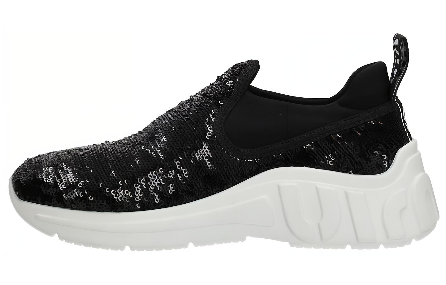 (Women) MIU MIU Fabric Slip-On Sneaker 'Black' 5S279C_2P8_F0002