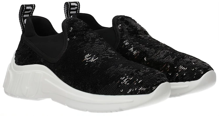 (Women) MIU MIU Fabric Slip-On Sneaker 'Black' 5S279C_2P8_F0002 Order (Women) MIU MIU Fabric Slip-On Sneaker 'Black' 5S279C_2P8_F0002
