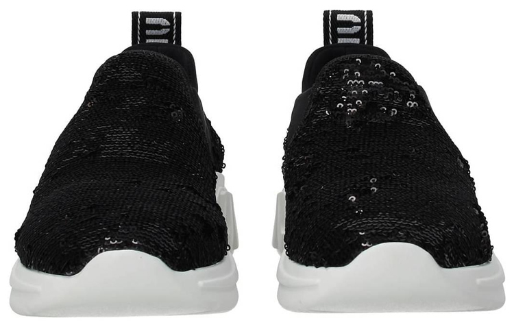 Shop (Women) MIU MIU Fabric Slip-On Sneaker 'Black' 5S279C_2P8_F0002