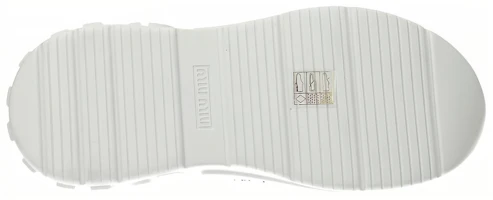 Purchase MIU MIU 缪缪 織物 低幫套腳 運動休閒鞋 女款 黑色