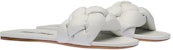 (W) 미우미우 플랫 램스킨 슬라이드 (화이트) 5XX487_LYB_F0009_F_005