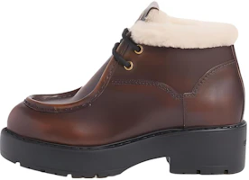 (Women) MIU MIU Fumé Leather Booties 'Sienna' 5T965D-3LN0-F0038-F-D055 (Women) MIU MIU Fumé Leather Booties 'Sienna' 5T965D-3LN0-F0038-F-D055