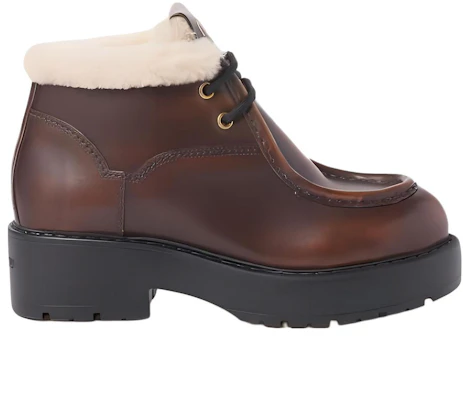 (W) MIU MIU Bottines en Cuir Fumé ''Sienna'' 5T965D-3LN0-F0038-F-D055 Order (W) MIU MIU Bottines en Cuir Fumé ''Sienna'' 5T965D-3LN0-F0038-F-D055