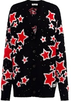 (Women) MIU MIU FW21 Black Star Intarsia Knit Sweater. MMF527-1ZLI-F0002 (Women) MIU MIU FW21 Black Star Intarsia Knit Sweater. MMF527-1ZLI-F0002