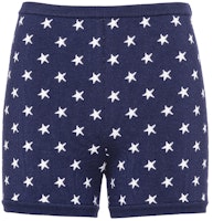 (Women) MIU MIU FW21 Blue Embroidered Logo Slim Knit Shorts. MMP167-1ZFC-F0008 (Women) MIU MIU FW21 Blue Embroidered Logo Slim Knit Shorts. MMP167-1ZFC-F0008