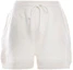 Buy (Women) MIU MIU FW21 Logo Cashmere Blend Casual Shorts White. MMP165-1ZDJ-F0009