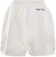 Lookbook (Women) MIU MIU FW21 Logo Cashmere Blend Casual Shorts White. MMP165-1ZDJ-F0009