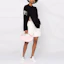 Shop (Women) MIU MIU FW21 Logo Cashmere Blend Casual Shorts White. MMP165-1ZDJ-F0009