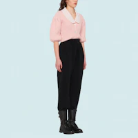 Purchase (W) MIU MIU FW21 粉色長袖針織開襟毛衣外套。 MMF487-1Y4L-F0E18