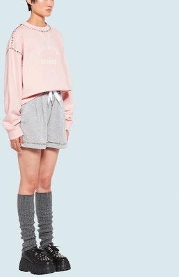 (W) MIU MIU FW21粉色扎染铆钉长袖圆领卫衣. MJL800-1ZVE-F0384 Purchase (W) MIU MIU FW21粉色扎染铆钉长袖圆领卫衣. MJL800-1ZVE-F0384