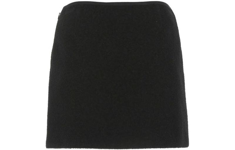 (Women) MIU MIU FW22  Black High-Waisted Casual Short Skirt. MG181-3GWV-F0002 圖 2