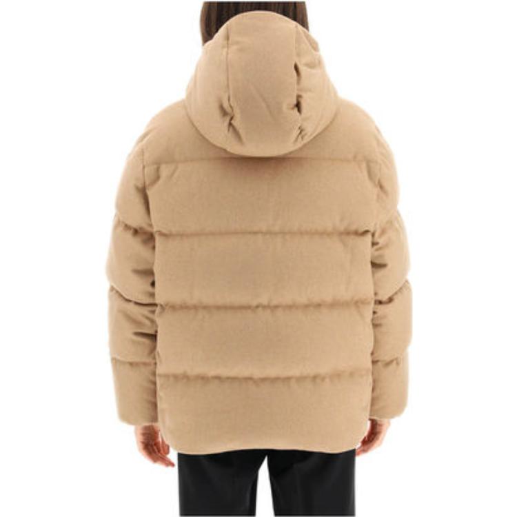(Women) MIU MIU FW22  Brown Logo Hooded Down Jacket ML857-11GM-F0040 圖 4