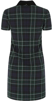 (W) MIU MIU FW22 綠色格紋短袖連衣裙附標誌貼章 MF4626-1ZZV-F0008 Lookbook (W) MIU MIU FW22 綠色格紋短袖連衣裙附標誌貼章 MF4626-1ZZV-F0008