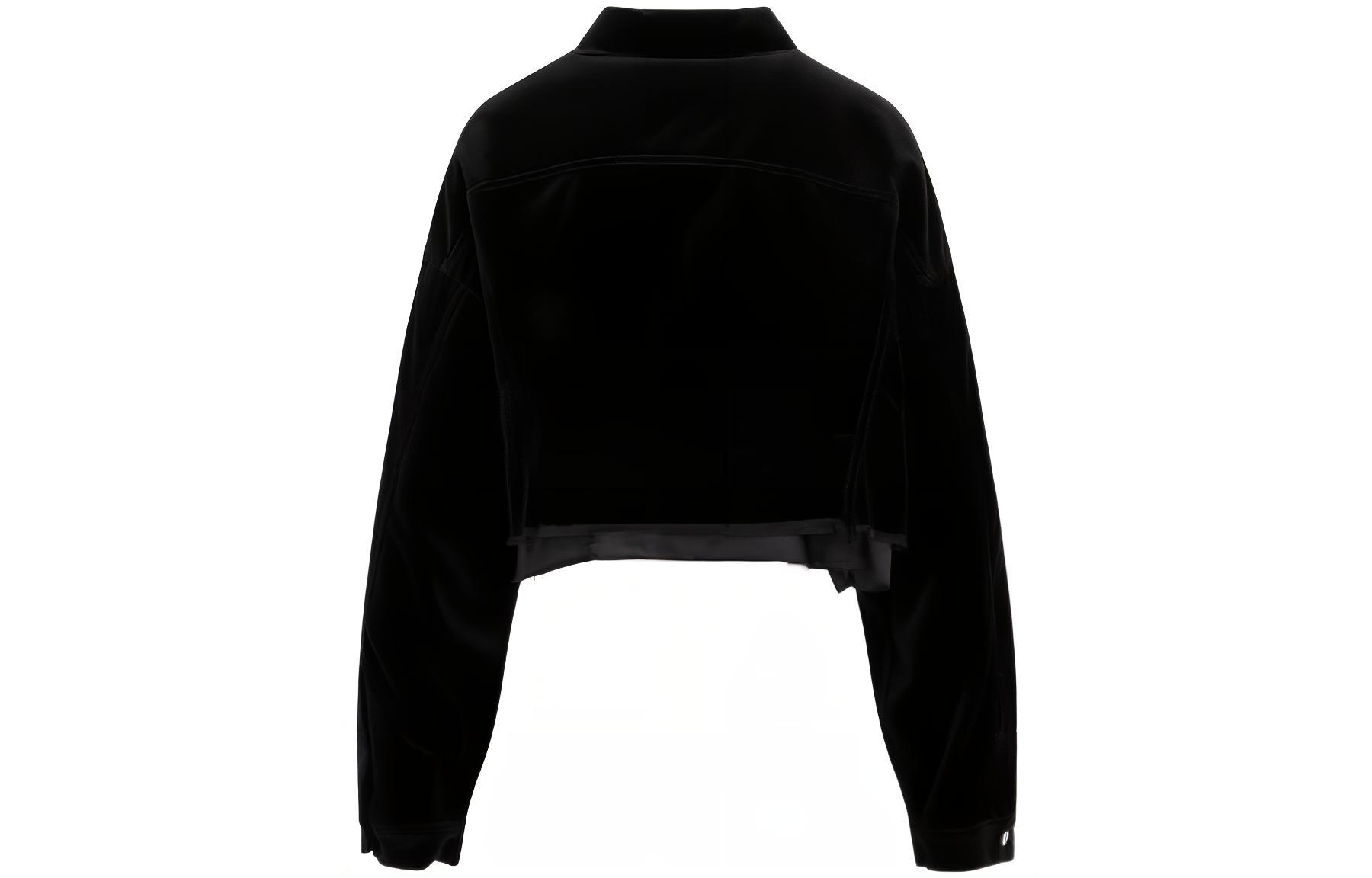 Lookbook (W) MIU MIU FW22 黑色長袖紐扣外套 ML878-1Z36-F0002