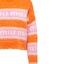 Sizing (W) MIU MIU 秋冬款宽松条纹撞色针织Logo毛衣 - 橙色多彩条纹. MML673-11YG-F0049