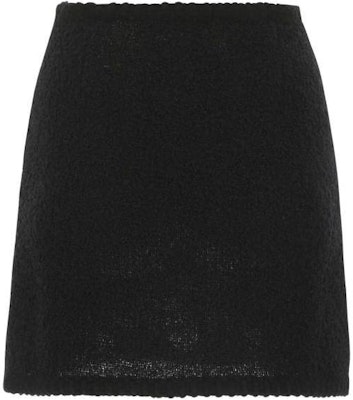 (W) MIU MIU FW22 纯色短裙 黑色 MG1746-2E37-F0002 Lookbook (W) MIU MIU FW22 纯色短裙 黑色 MG1746-2E37-F0002