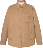 (Women) Miu Miu FW22 Brown Single-Breasted Long-Sleeve Jacket ML855-11GM-F0040 (Women) Miu Miu FW22 Brown Single-Breasted Long-Sleeve Jacket ML855-11GM-F0040