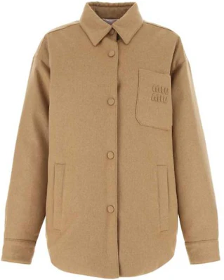 (W) Miu Miu FW22 棕色單排扣長袖外套 ML855-11GM-F0040 Order (W) Miu Miu FW22 棕色單排扣長袖外套 ML855-11GM-F0040