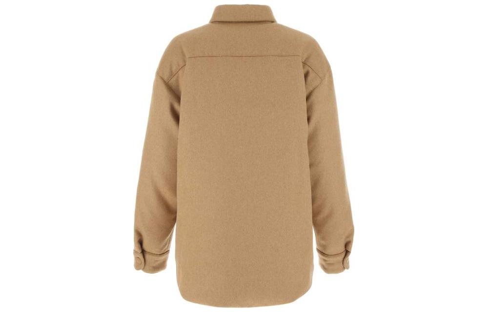 Lookbook (W) Miu Miu FW22 棕色單排扣長袖外套 ML855-11GM-F0040