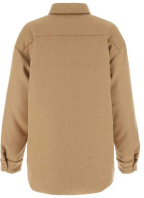 (W) Miu Miu FW22 棕色單排扣長袖外套 ML855-11GM-F0040 Lookbook (W) Miu Miu FW22 棕色單排扣長袖外套 ML855-11GM-F0040