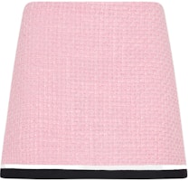 (Women) MIU MIU FW22 Tweed Contrast A-Line Casual Skirt Pink Purple . MG1814-11D1-F0028 (Women) MIU MIU FW22 Tweed Contrast A-Line Casual Skirt Pink Purple . MG1814-11D1-F0028