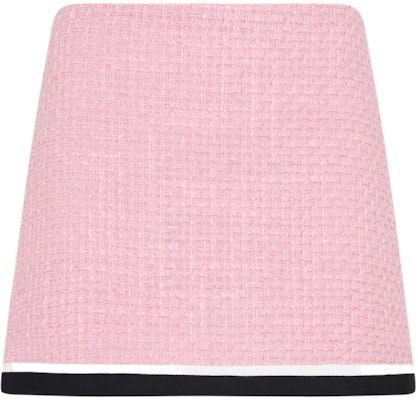 (W) MIU MIU 2022秋冬粉紫色花呢拼接A字休闲半身裙. MG1814-11D1-F0028 Order (W) MIU MIU 2022秋冬粉紫色花呢拼接A字休闲半身裙. MG1814-11D1-F0028