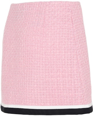 (W) MIU MIU 2022秋冬粉紫色花呢拼接A字休闲半身裙. MG1814-11D1-F0028 Shop (W) MIU MIU 2022秋冬粉紫色花呢拼接A字休闲半身裙. MG1814-11D1-F0028