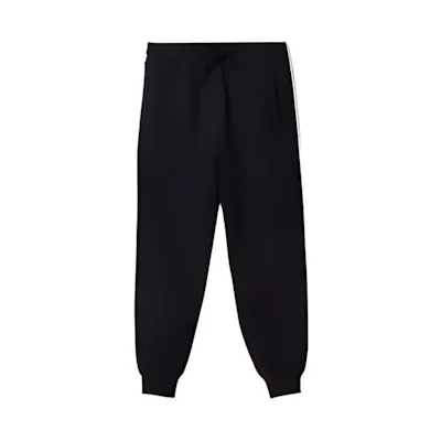 (Women) MIU MIU FW23 Black Knit Drawstring Jogger Sweatpants. MJP302-13FV-F0002-S-232