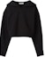 Order (Women) MIU MIU FW23 Black Navy Collar Long Sleeve Casual Sweatshirt. MJL962-13FV-F0002-S-232