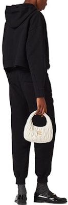 (Women) MIU MIU FW23 Black Solid Zip-Up Hoodie Jacket. MJL954-13FV-F0002-S-232 Shop (Women) MIU MIU FW23 Black Solid Zip-Up Hoodie Jacket. MJL954-13FV-F0002-S-232