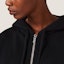 Details for (Women) MIU MIU FW23 Black Solid Zip-Up Hoodie Jacket. MJL954-13FV-F0002-S-232