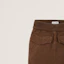 Purchase (Women) MIU MIU FW23 Cocoa Brown Embroidered Logo Casual Straight Skirt. MG2105-13SI-F0324-S-232